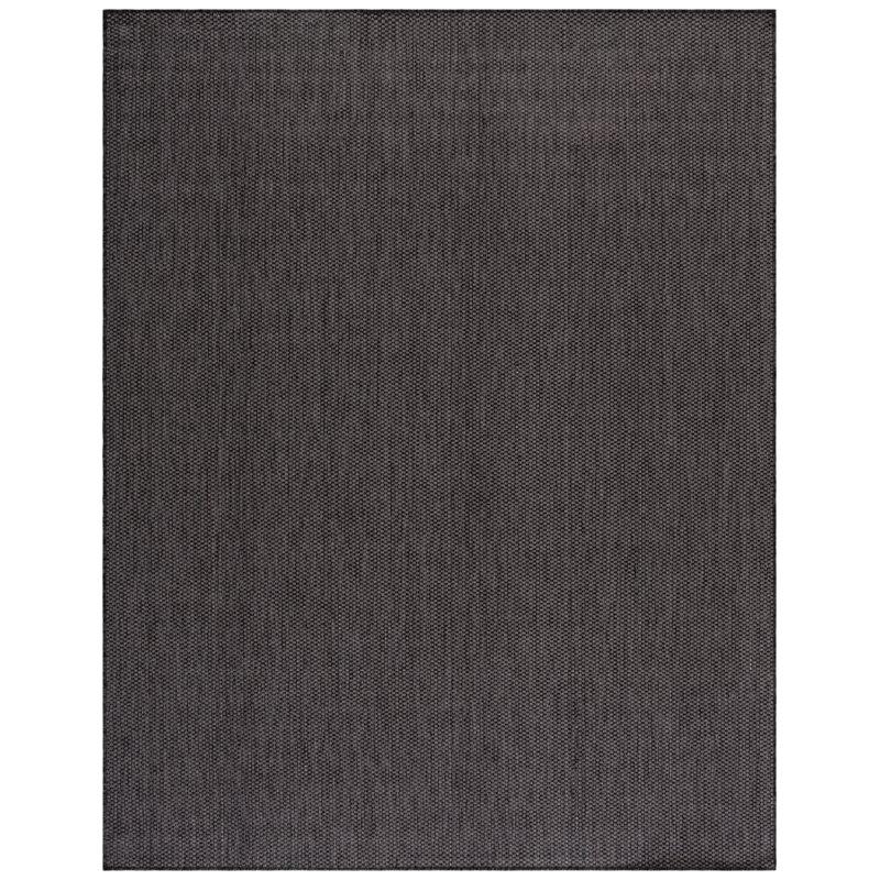 Delfred Performance Solid Color Indoor/Outdoor Area Rug, Rectangle 8' x 10'