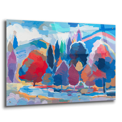 " Stream Side Gathering #2 " by Hooshang Khorasani