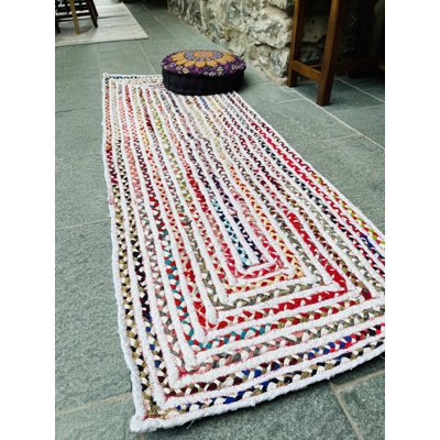 Manzer Striped Hand Woven Area Rug