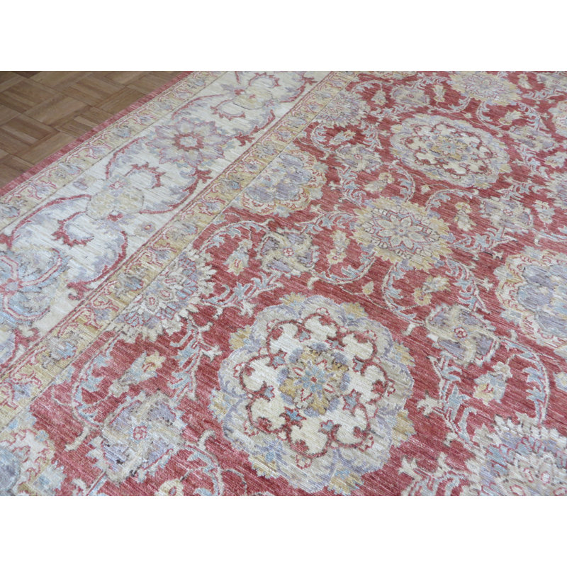 Beaumont One-of-a-Kind 8'11" X 12'2" Wool Area Rug in Rust Red