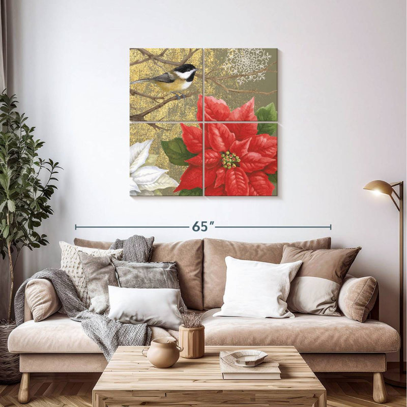 Mésange Harnek Winter Birds I, H 38 po x l 38 po