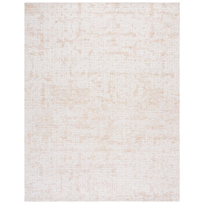 Ebony Hand Tufted Wool;Cotton No Pattern Rug