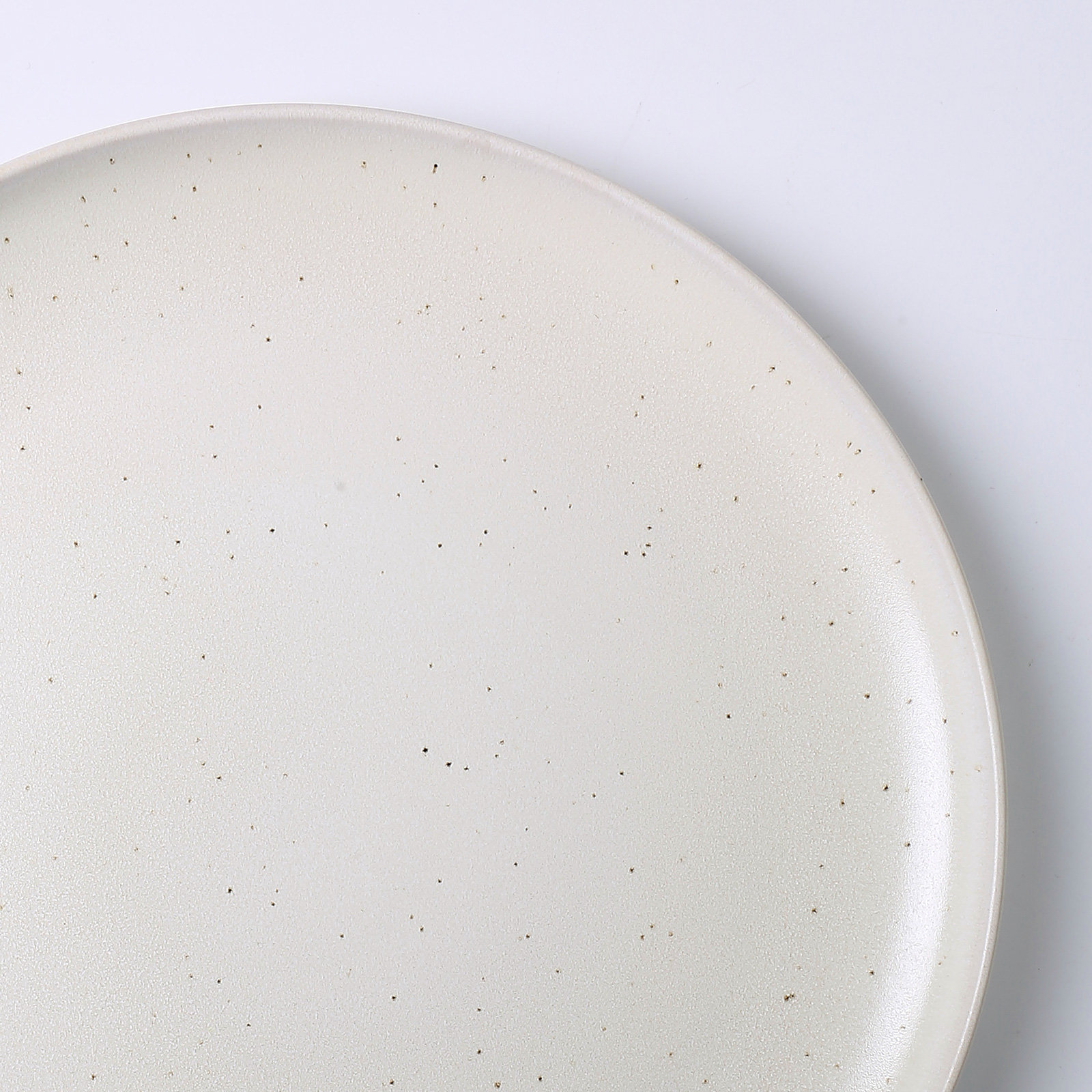 Misty Sprout 12 Piece Stoneware Dinnerware Sets,Service For 4, Cream