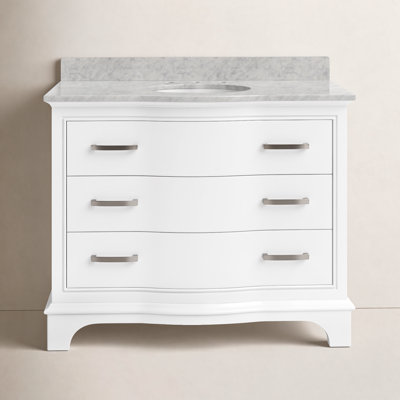Goleta 42" Pine Single Bathroom Vanity