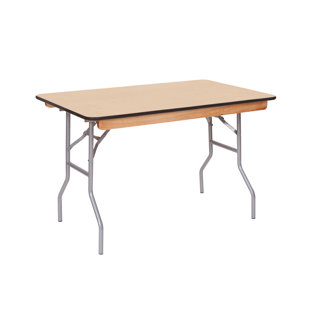 Enduro 72x30 Light Grey Plastic Rectangular Folding Table