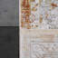 Tapis abstrait gris / cuivre-68935979