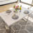 90cm Iron Dining Table