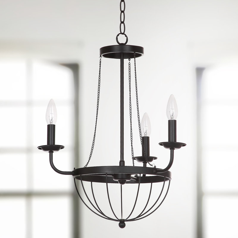 Leechburg 3 - Light Dimmable Empire Chandelier