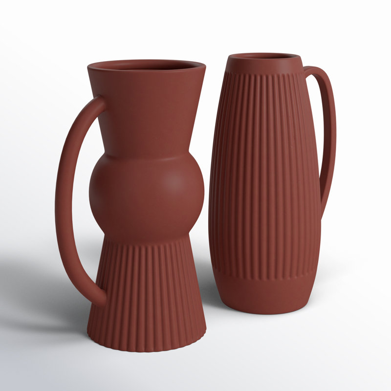 Limerick 12.1'' Stoneware Table Vase