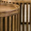 Kimmel Solid Wood Drum Coffee Table
