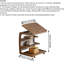 Solid Wood Coffee Table with Storage
