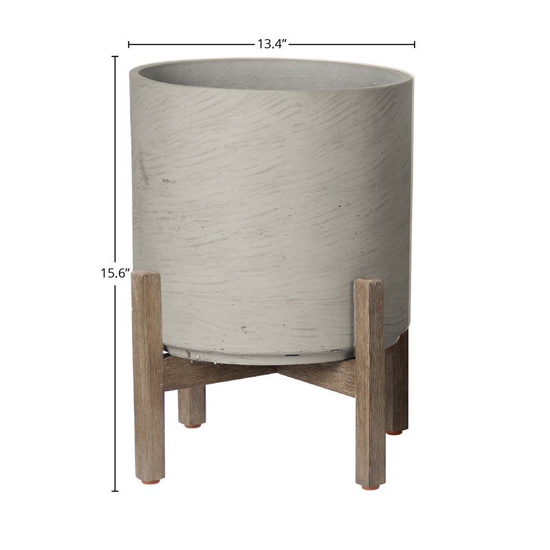 Mattland Standing Pot, 15.6" H x 9.94" W