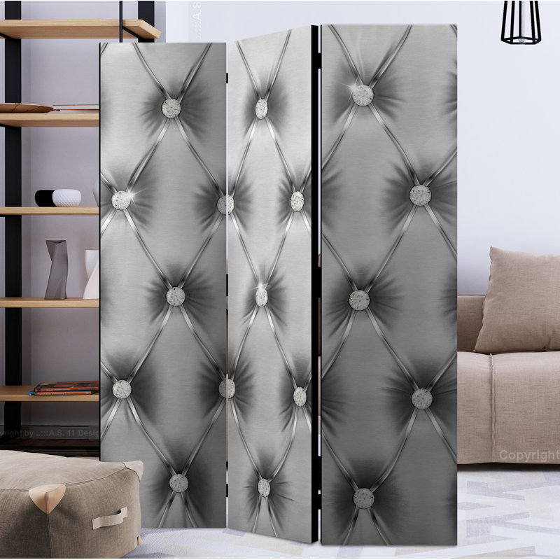 Francolin 172cm H Folding Room Divider, 3