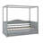 Tyair Canopy Storage Bed