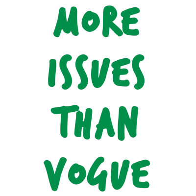 Décalcomanie murale plus de problèmes que vogue
