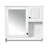 30" Bathroom Wall Cabinet With Mirror