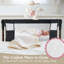 Bedside Cot with Mattress and Stand