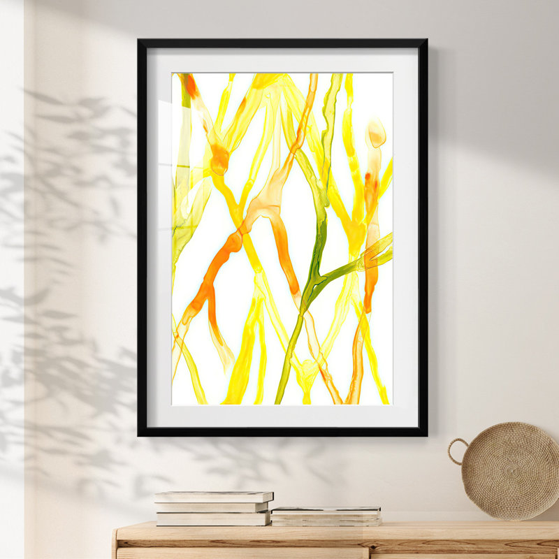 «RunnelIV», reproduction encadrée, H 28,5 po x l 20,5 po, Noir
