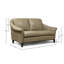 Genuine Leather 61'' Rolled Arm Loveseat-1095956928-1161086021