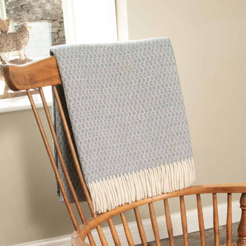 Koepke Throw Blanket, Blue