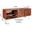 Harrellsville Solid Mango Wood Large Tv Unit