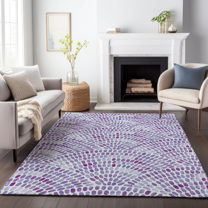  Premium Machine Washable Cerrito AMF186 Rug, Rectangle 5' x 7'6"