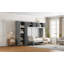 Grand lit escamotable mural avec armoires-1233988256
