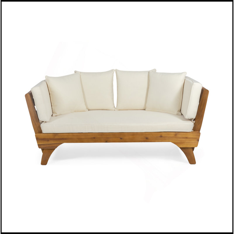 Lit de jour, Beige / Naturel