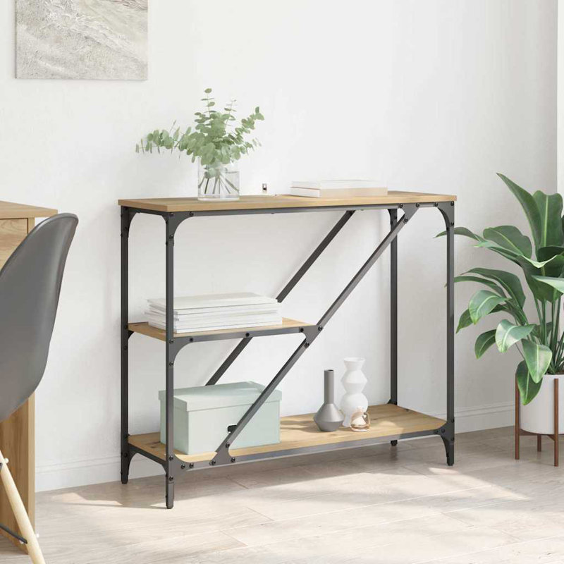 88.5cm Console Table, Artisan Oak