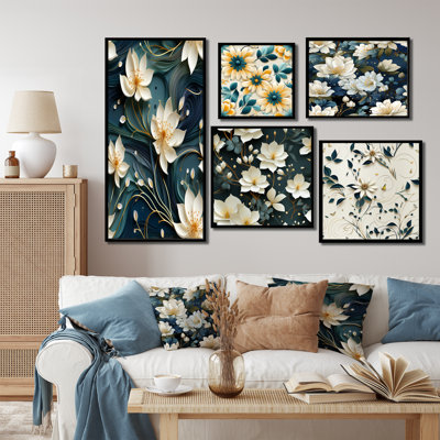 Chatteris - Botanical Wall Decor Set Of 5