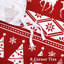 Literie réversible avec motif de rennes et sapin de Noël-135939716