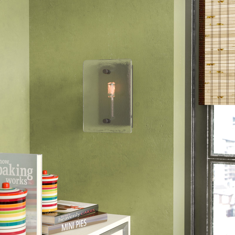  Applique murale 1 lumière Glenwood en bronze anglais Glenwood