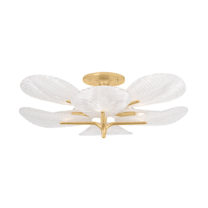 KAMAL Semi Flush, 13.5" H x 43" W x 43" D