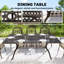 8 - Person Patio Dining Set with Rectangular Table