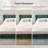 Chenille Upholstered Platform Bed Frame With Padded Headboard And Storage Drawer-1450864435-1450864398