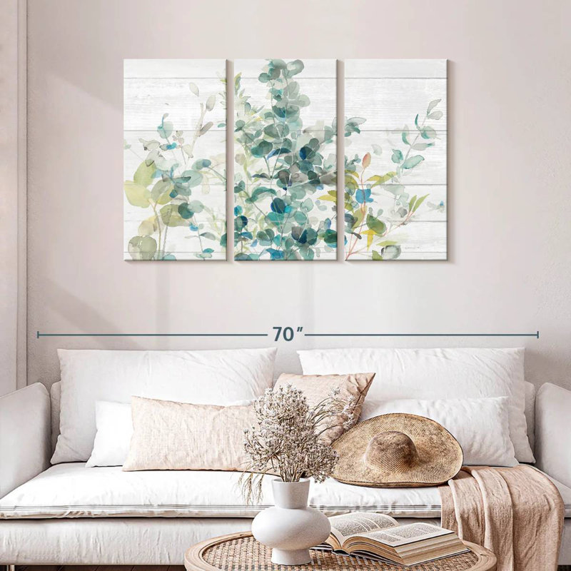 Harnek Calming Eucalyptus I, 28" H x 45" W