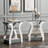 End Tables Living Room Set Of 2,Grey End Table With Charging Station,Grey Side Table, Nightstand For Bedroom, 3 Tier End Table With Storage Shelf For Living Room
