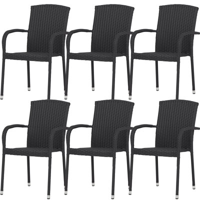 Adre Stacking Patio Dining Armchair