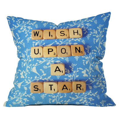 Happee Monkee Wish Upon a Star Outdoor Throw Pillow