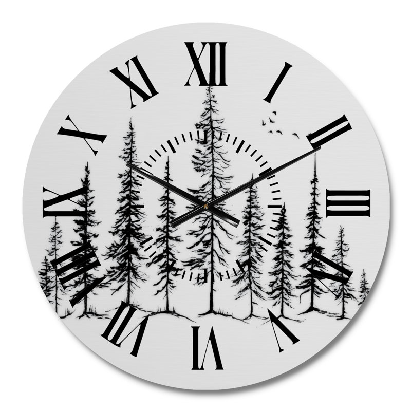 Horloge murale pin, Petit