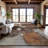 Premium Machine Washable Lyndhurst AMF1177 Modern Rug-2092670937