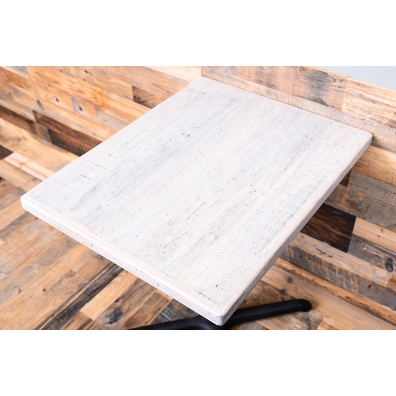 Solid + Manufactured Wood Rectangular Beveled Edge Table Top, 1.5" H x 30" L x 24" W