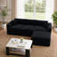 Canapé d'angle modulaire en mousse de 269 cm (106 pouces) avec système de compression, de style moderne, pour la maison