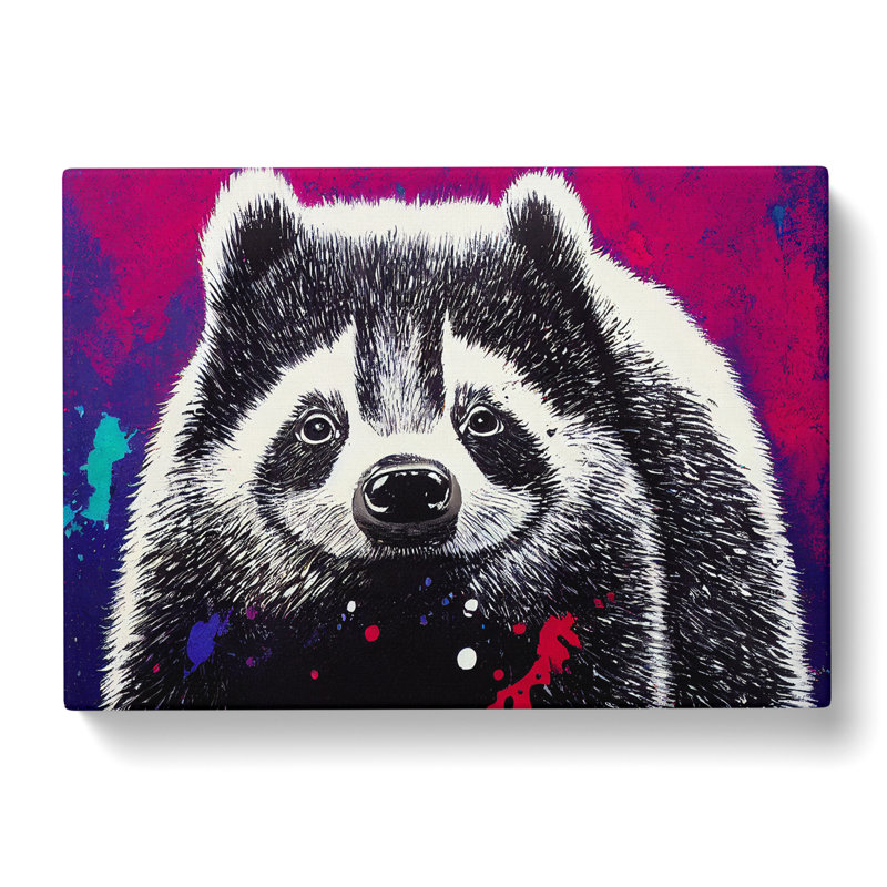 Badger Splash Vol.1 Abstract - Wrapped Canvas, 50cm H x 76cm W x 3cm D