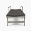 Chaise longue en bois d'acacia et en osier Hampton, durable et réglable pour une détente ultime en plein air
