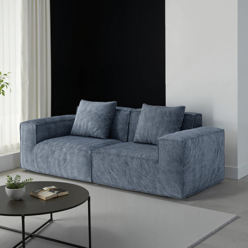 Canapé modulaire convertible Belfin, 2, H 28,3 po x l 86,6 po x P 39,4 po