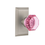 Studio Plate with Waldorf Pink Door Knob