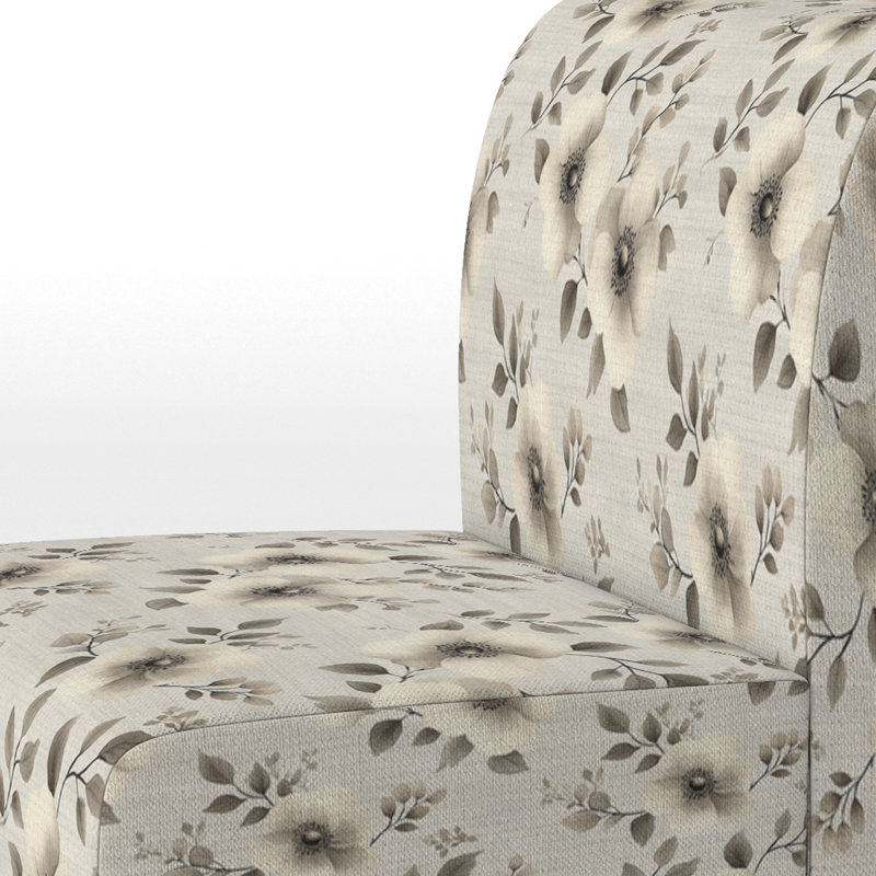 Fauteuil de chambre Country Farmhouse, Pantoufle sans accoudoirs