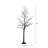 6ft. Pre-Lit Halloween Minimalist Twig Artificial Fall Tree with 320 Orange and Purple LED Lights