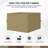 Aoodor Replacement 4-Panel Gazebo Sidewall Curtains-121327735-121327737